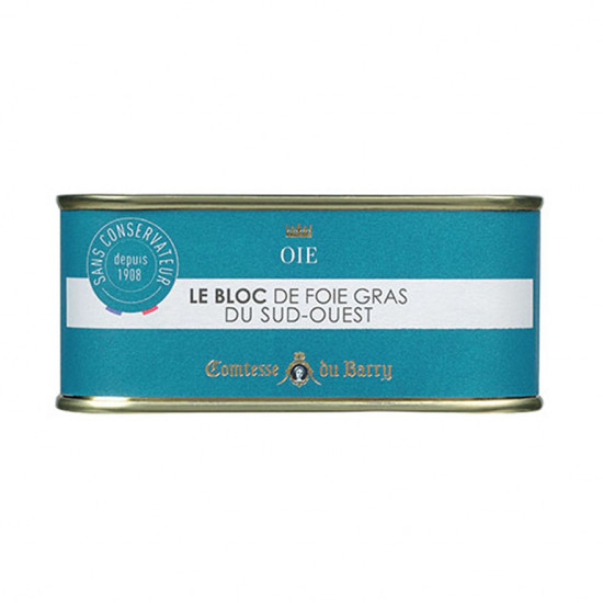 Bloc de foie gras de oca 210 gr. Comtesse Du Barry